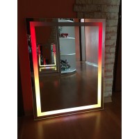Зеркало с мульти-подсветкой  - произвольный размер